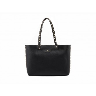 LA CARRIE SHOPPER NERO ROSE...