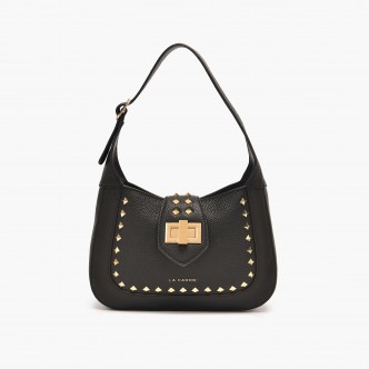 Borsa a mano Stud Nero la...