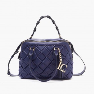 Borsa a mano Chess woven...