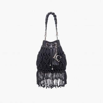 Secchiello Fringe Nero la...
