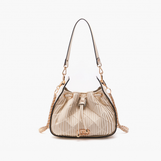Borsa a spalla Plisse La...