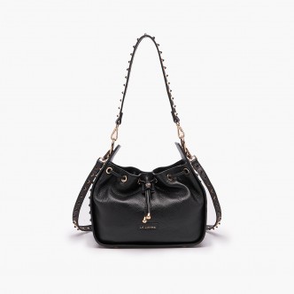Borsa a spalla Studs Nero...