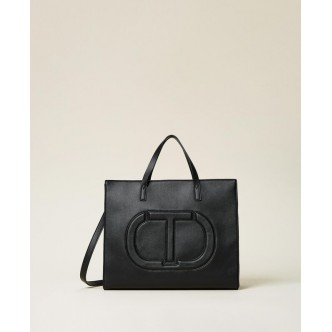 Borsa shopper con logo...
