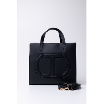 Borsa tote media con logo...