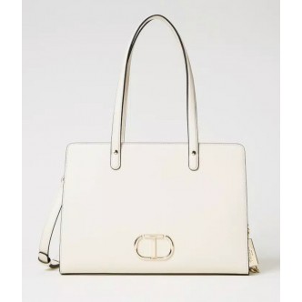 Borsa shopper con Oval T...