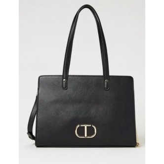 Borsa shopper con Oval TWINSET