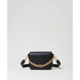 BORSA A TRACOLLA TWINSET NERA