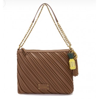 Borsa a spalla Plisse'
